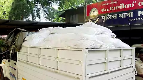 109 bags of banned tobacco products seized in Kollam