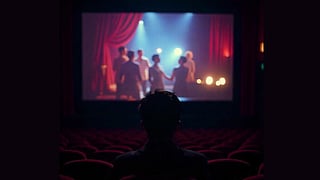 Cinema therapy for depression AI Image