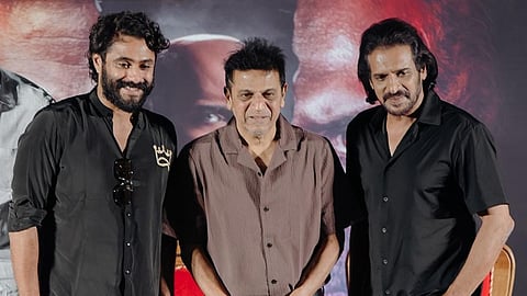 Antony Varghese Pepe takes selfie with Shi Rajkumar