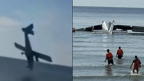 small plane crashes in thailand six dead