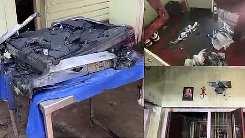 student injured in tv explosion in wayanad