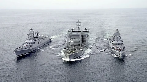 indian navy flexes maritime strength post pahalgam attack