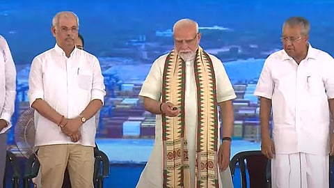Prime minister commissions Vizhinjam international airport