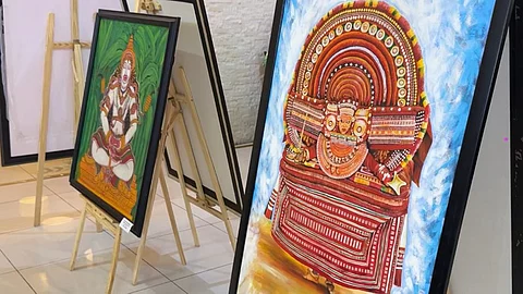 Painting exhibition Seema Suresh