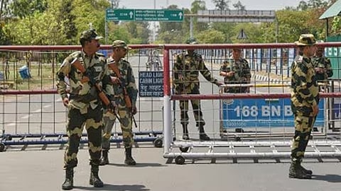 high alert in border areas