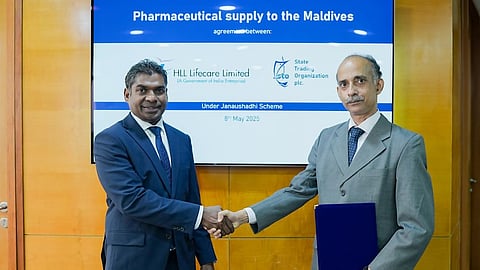 HLL and STO sign agreement to address drug shortage in Maldives