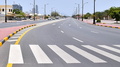 more pedestrian crossing in Fujairah