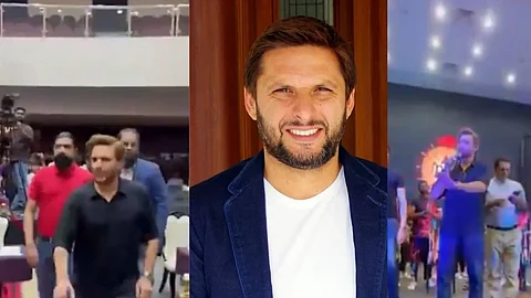 shahid afridi and umar gul in dubai malayali association event criticism