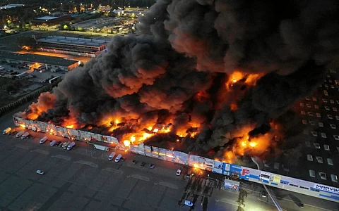 Seven dead in Russian train accident near Ukraine border