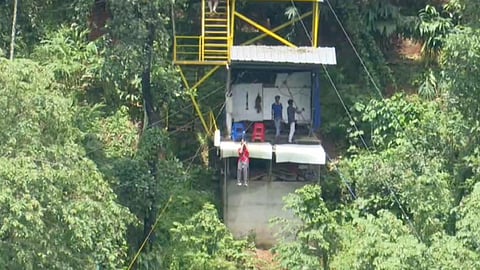 action against mm lambodaran’s zip line
