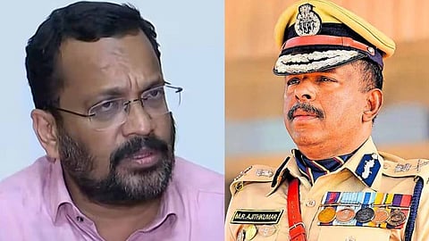 adgp mr ajithkumars statement rejects minister k rajans allegations