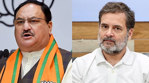 jp nadda against rahul gandhi