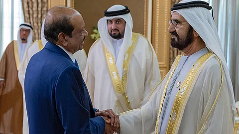 M A Yousuf ali extends eid greetings t UAE leaders