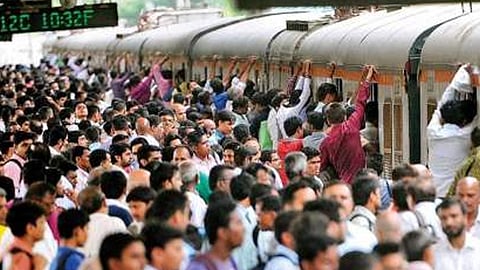 Thane train accident 5 dead several injured after falling off crowded local
