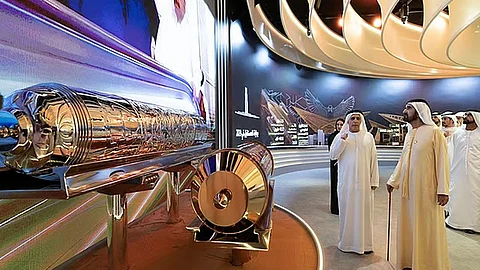 UAE prime minister laid foundation stone4 for dubai metro blue line