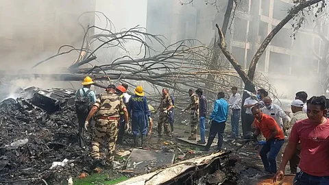 Gujarat plane crash, Last message of pilot