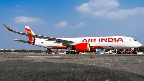 An emergency turbine was deployed on the Amritsar-Birmingham Air India flight