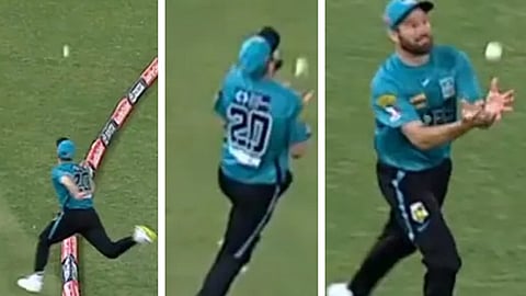 Change in cricket's boundary catch rule