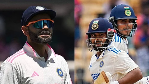 virat kohli met shubman gill, rishab pant, mohammed siraj in london before england series