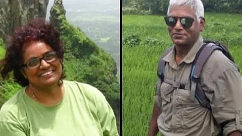 Malayali couple dead in Mumbai bike acciednt