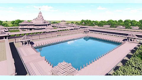 Nitish unveils model of temple at Sita Devi's birthplace
