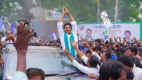 YSRCP supporter dies after being hit by Jagan Mohan Reddys vehicle