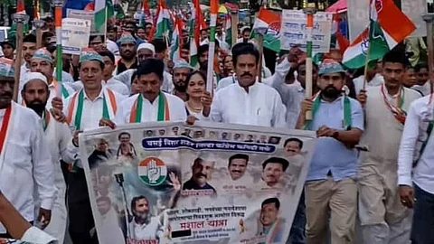 A torch-lit demonstration was held under the leadership of MPCC.