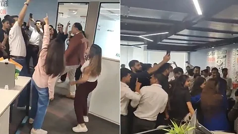 Office Party Days After Plane Crash Air India Venture Sacks 4 Senior Staff
