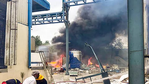 at least 8 dead in Telangana pharma plant explosion