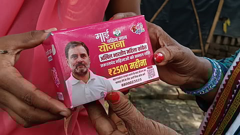 Congress launches sanitary pads with Rahul Gandhi's picture in Bihar