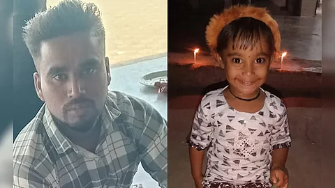father pushes 7 year old daughter into narmada canal gujarat