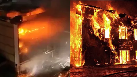 iraq hypermarket fire 50 killed