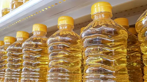 Adulterated fake coconut oil