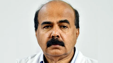 question of Bharat Mata controversy VC Mohan Kunninmel walks out of press conference