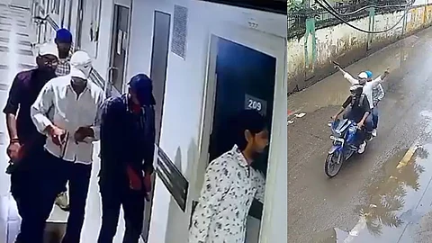 patna hospital firing 5 policemen suspended