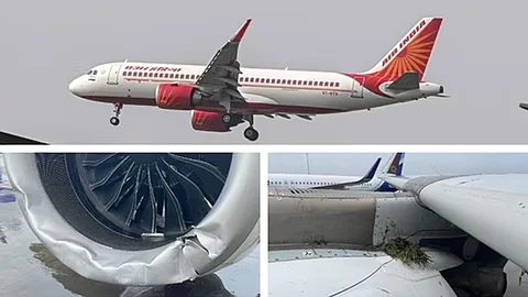 Kochi-Mumbai Air India flight overshoots runway on landing amid heavy rain