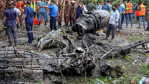 25 people died in Bangladesh Air Force fighter jet crash