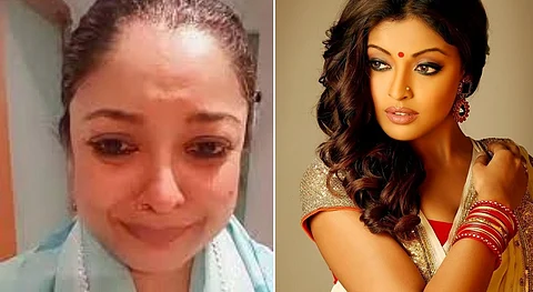 Someone please save me; actress Tanushree Dutta says there is a lot of abuse at home