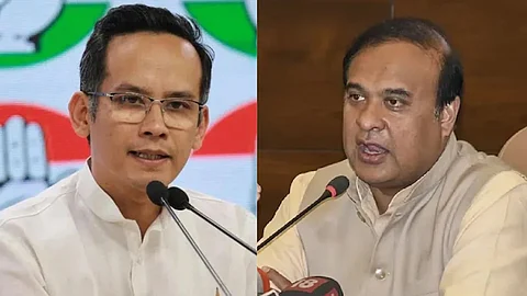 gaurav gogoi slams himanta biswa sharma over isi link charge on his wife