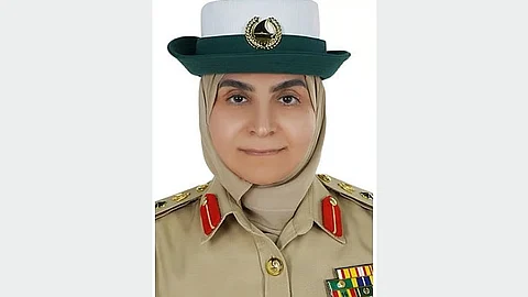 Colonel Sameera Abdullah Al Ali the first female brigadier of Dubai Police