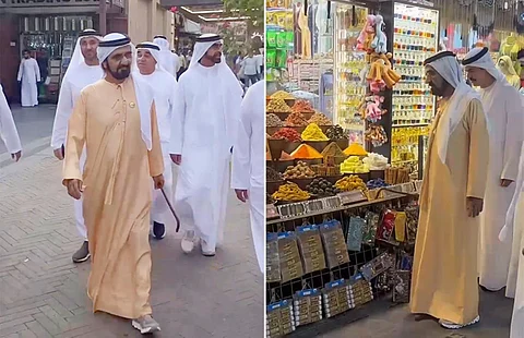 UAE ruler flash visits