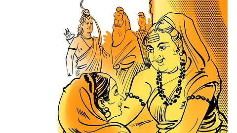 രാമായണത്തെ കഥയായോ കവിതയായോ ഉള്ള ഒരു സാഹിത്യ സൃഷ്ടിയായി പറയുന്നുവെങ്കിലും വെറുമൊരു കഥയാണോ രാമായണം എന്നു നമ്മൾ സൂക്ഷ്മമായി നിരീക്ഷിക്കുക