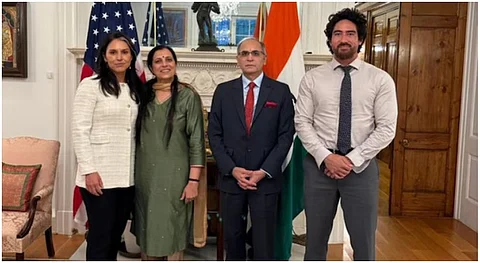 From the meeting between Indian Ambassador to the US Vinay Kwatra and Tulsi Gabbard