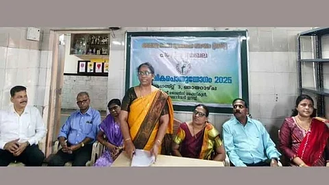 Malayalam language campaign group holds public meeting