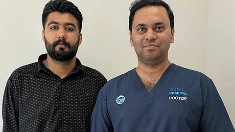 A rare disease affecting blood vessels Aster Hospital in Dubai cures young man's disease
