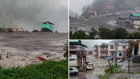 second cloudburst flooding in uttarakhand
