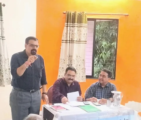 Madhu Nambiar presented poems