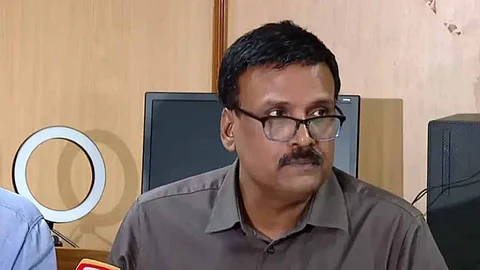 I called the principal on the phone during the press conference: DME Dr. Viswanathan