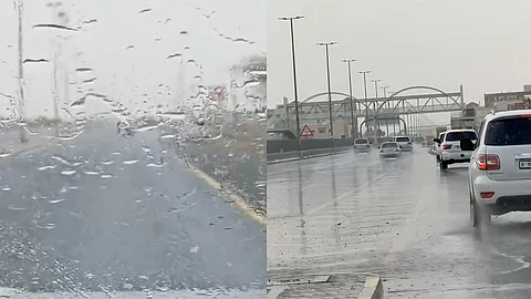 heavy rain ras al khaimah alert