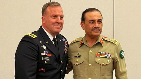 Asim Munir with General Mike Kurilla